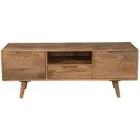 Summit Century 135cm TV Unit - Solid Wood