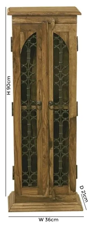 Thacket CD DVD Rack - Sheesham Wood