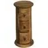 Thacket Narrow 3 Drawer Chest - Sheesham Wood
