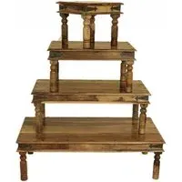 Thacket Sheesham Wood Coffee Table - Sheesham