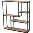 Wide Wall Shelving Unit - Industrial