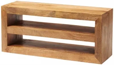 Ajmer 107cm TV Unit - Light Mango Wood image