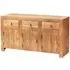 Ajmer 135cm 3 Door Sideboard - Light, Mango Wood