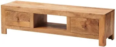 Ajmer 145cm TV Unit - Light Mango Wood image