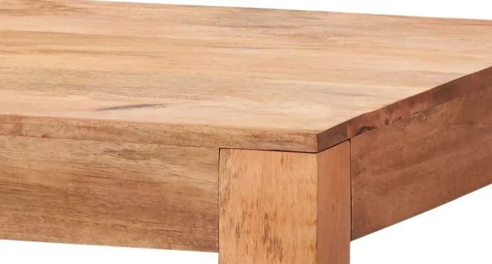 Ajmer 6 Seater Dining Table - Matt, Mango Wood