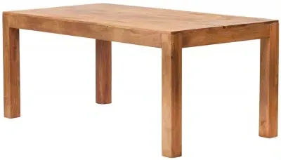 Ajmer 6 Seater Dining Table - Matt, Mango Wood image