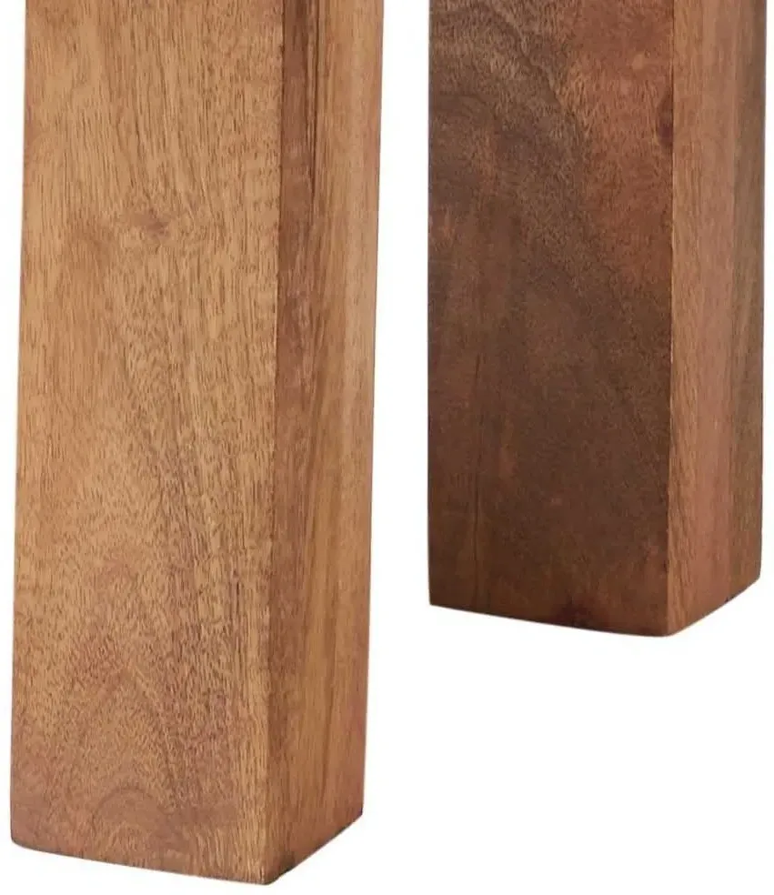 Ajmer Dining Bench - Light Mango Wood