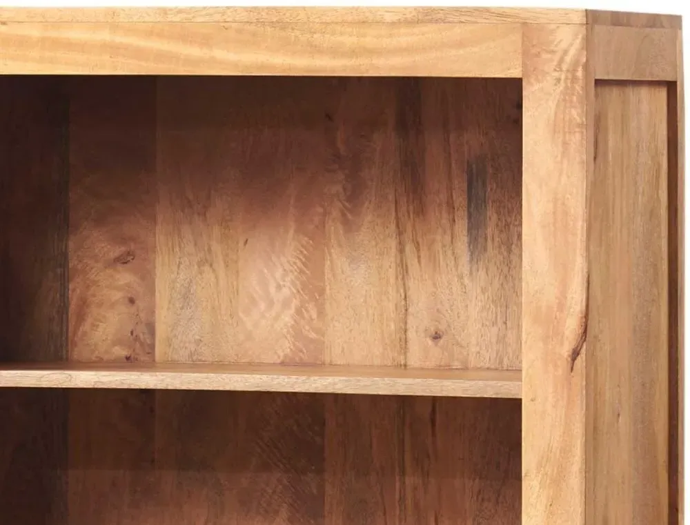 Ajmer Open Bookcase - Light Mango Wood