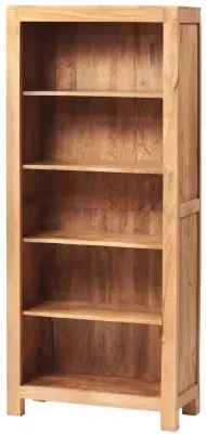 Ajmer Open Bookcase - Light Mango Wood