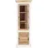 Alfie 2 Door Bookcase Display Cabinet - White, Wood