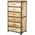 Bhuj 6 Drawer Chest - Natural, Wood