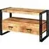 Bhuj Industrial 102cm TV Unit - Natural, Wood