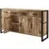 Bhuj Industrial 4 Door Sideboard - Natural, Wood