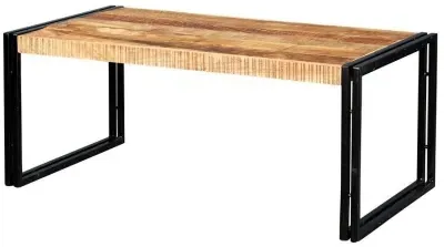 Bhuj Industrial Coffee Table - Natural image