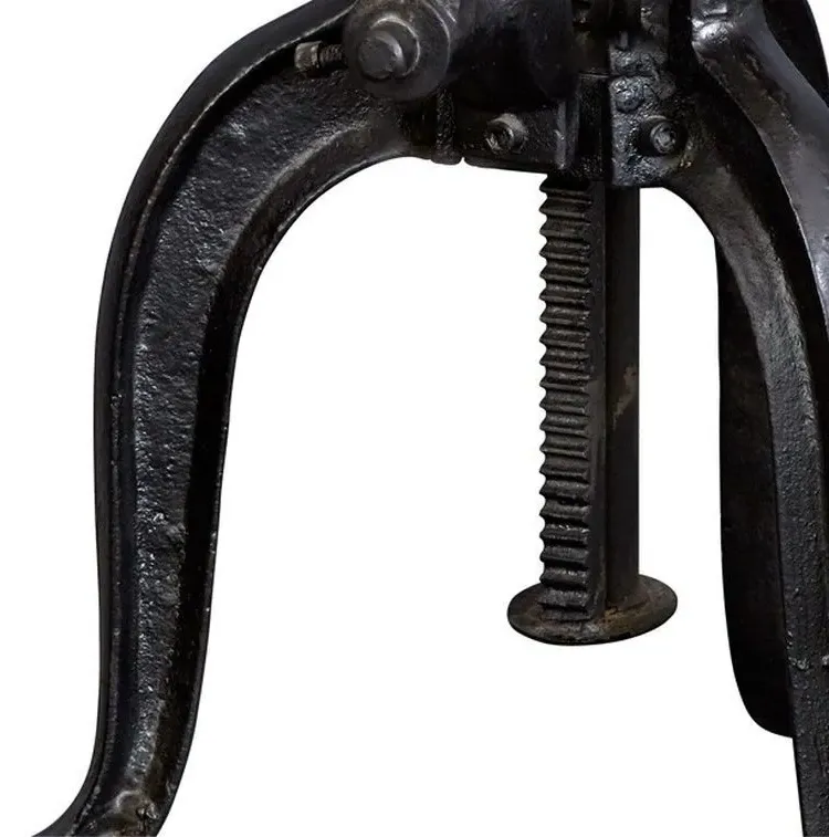 Bhuj Industrial Crank Table - Natural