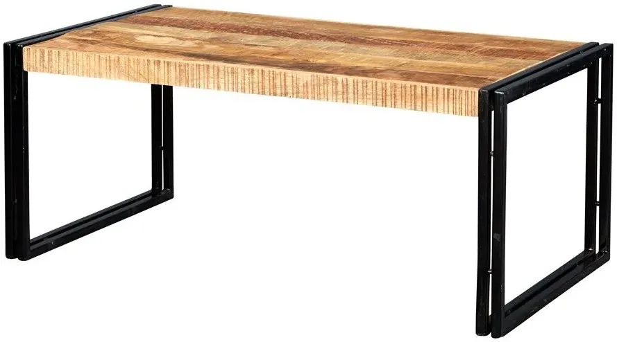 Bhuj Industrial Set of 3 Coffee Tables - Natural