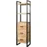 Bhuj Narrow Bookcase - Natural
