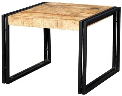 Bhuj Square Coffee Table - Natural, Wood image