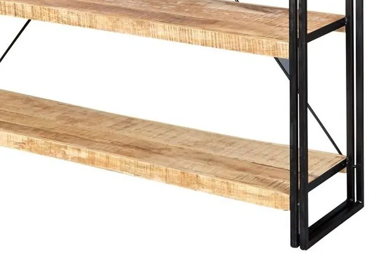 Bhuj Wide Shelving Unit - Natural