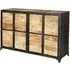 Chamba Wood and Iron 140cm Medium Sideboard - Brown