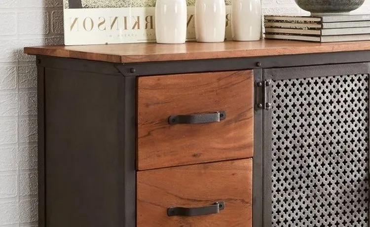 Coorg 125cm 2 Door Sideboard - Brown, Wood