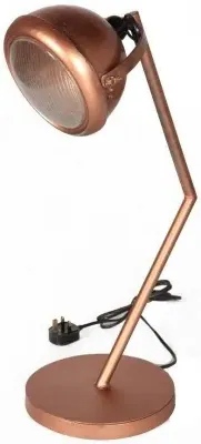 Copper Table Lamp - Lacquered Metal image