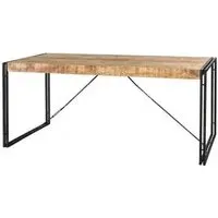 Cosmo Industrial 6-Seater Dining Table - Natural