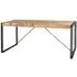 Cosmo Industrial 6-Seater Dining Table - Natural