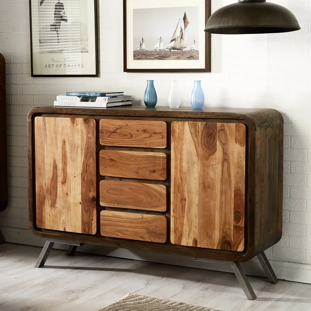 Dalhousie 120cm Sideboard - Brown, Acacia Wood