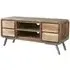 Dalhousie Industrial Acacia Wood 140cm TV Unit - Brown