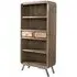 Dalhousie Large Bookcase - Brown, Acacia Wood