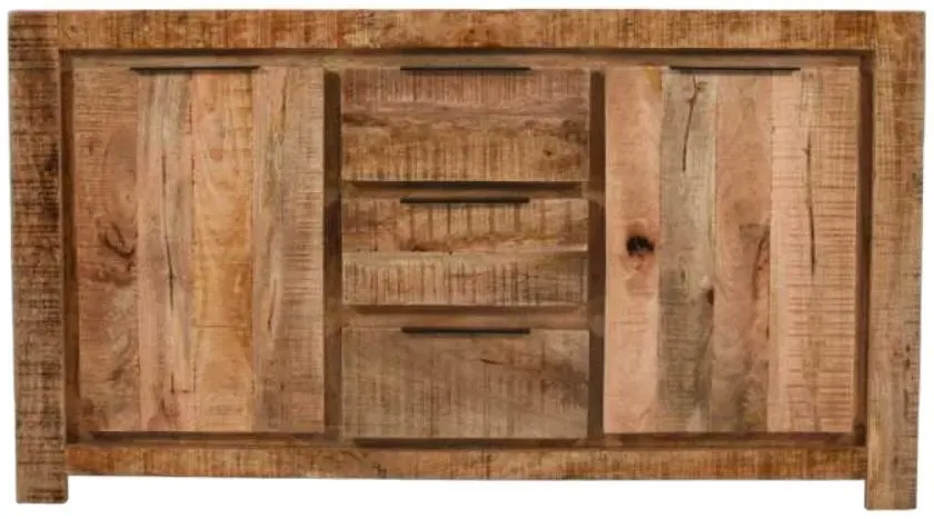 Dispur 145cm Medium Sideboard - Brown, Mango Wood
