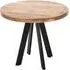 Dispur 2 Seater Round Dining Table - Brown, Mango Wood