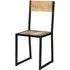 Dispur Solid Mango Wood Dining Chair - Brown