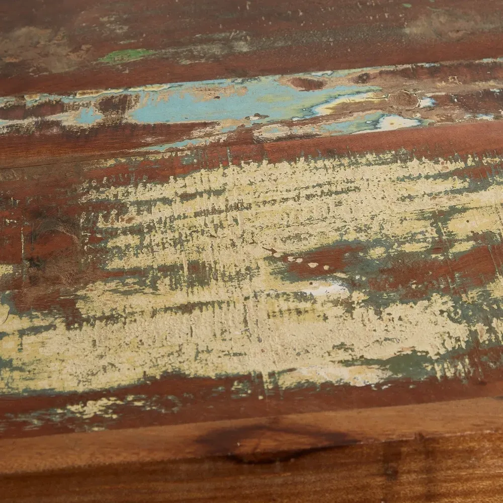 Diu 125cm TV Unit - Brown, Reclaimed Wood