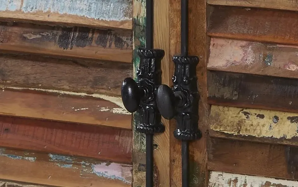 Diu 2 Door Sideboard - Brown, Reclaimed Wood