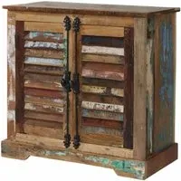 Diu 2 Door Sideboard - Brown, Reclaimed Wood