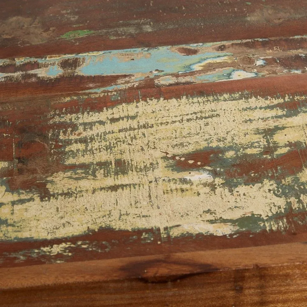 Diu 9 Drawer Chest - Brown, Reclaimed Wood