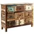 Diu 9 Drawer Chest - Brown, Reclaimed Wood