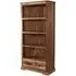 Diu Large Bookcase - Brown, Reclaimed Wood