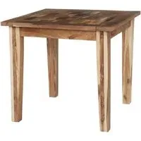 Diu Reclaimed Wood 2-Seater Dining Table - Brown