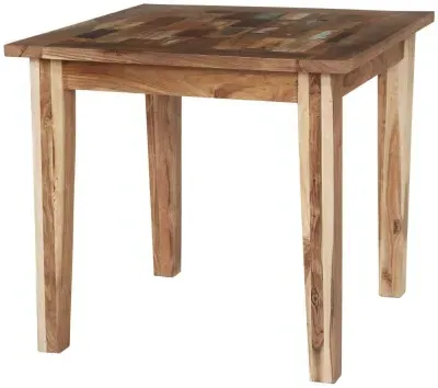 Diu Reclaimed Wood 2-Seater Dining Table - Brown image