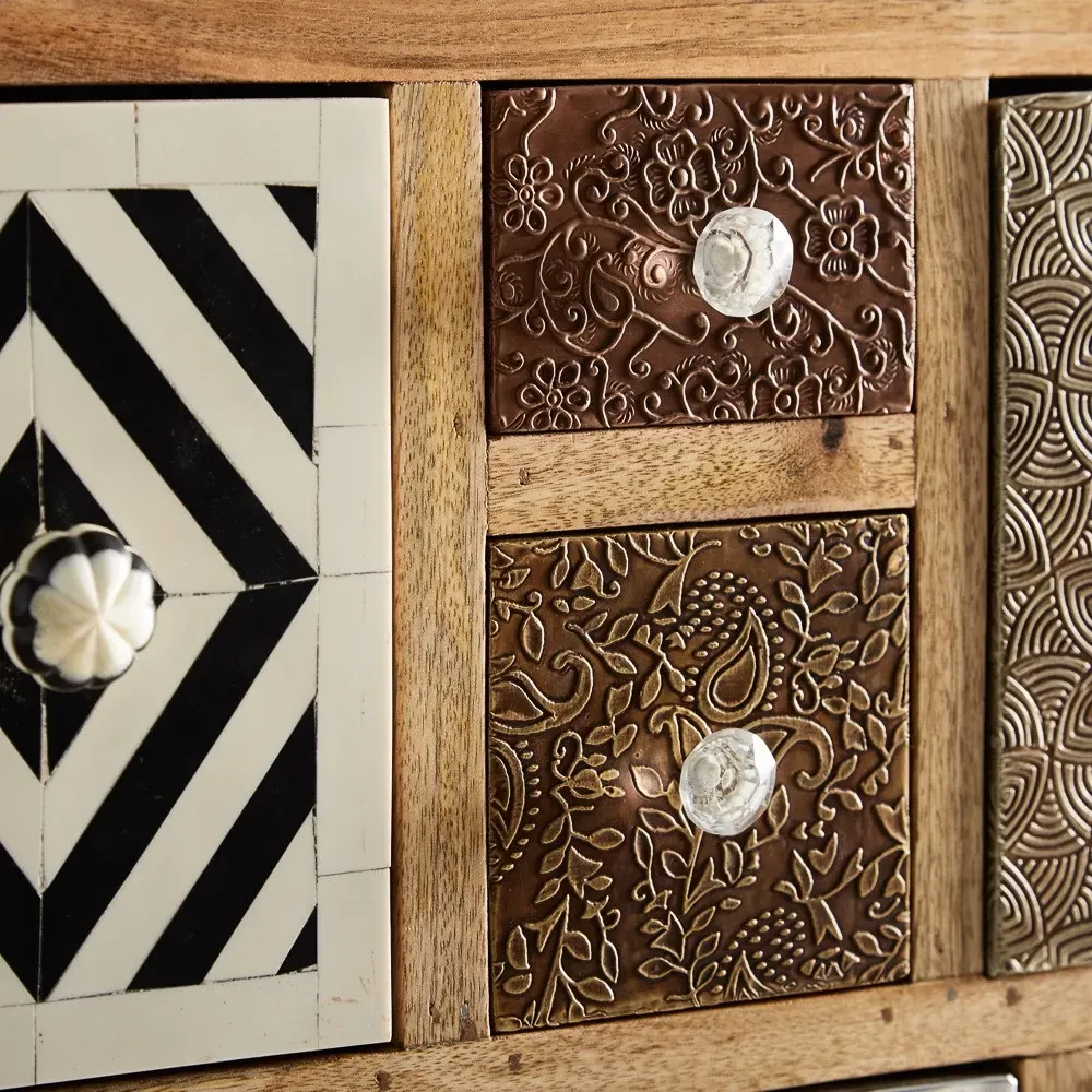 Gaya Multi Coloured Chest of Drawers