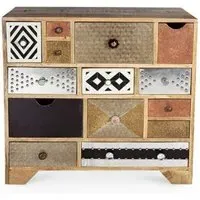 Gaya Multi Coloured Chest of Drawers