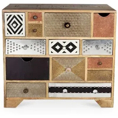 Gaya Multi Coloured Chest of Drawers image