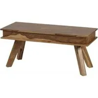 Hubli 100cm Bench - Natural Sheesham