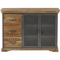 Jammu 125cm Medium Sideboard - Gun Metal