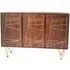 Kaza 135cm Medium Sideboard - Dark Walnut, Mango Wood