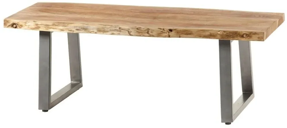 Kota Live Edge Coffee Table - Matt Lacquer, Acacia Wood