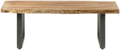 Kota Live Edge Coffee Table - Matt Lacquer, Acacia Wood image